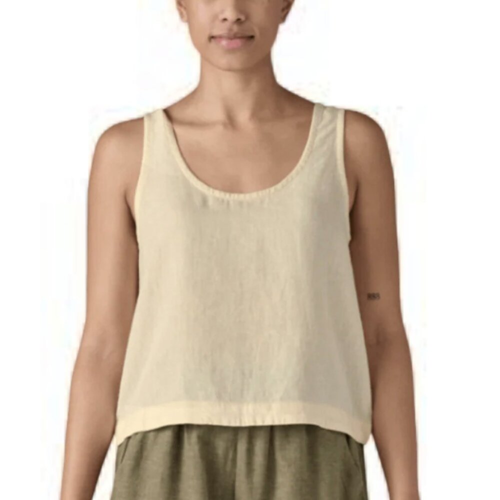 Patagonia Women's Garden Island Top in Whole Weave Natural NWT
